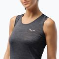 Koszulka trekkingowa damska Salewa Puez Graphic Dry Tank black out melange 5