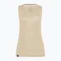 Koszulka trekkingowa damska Salewa Puez Graphic Dry Tank oatmeal melange