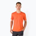 Koszulka trekkingowa męska Salewa Alpine Hemp Logo red/orange