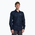 Koszula męska Salewa Fanes Hemp navy blazer