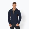 Bluza trekkingowa męska Salewa Lavaredo Hemp Hooded navy blazer