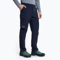 Spodnie softshell męskie Salewa Puez DST Cargo navy blazer