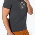 Koszulka trekkingowa męska Salewa Pure Box Dry onyx melange 4