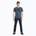 Koszulka trekkingowa męska Salewa Pure Box Dry dark denim melange 2