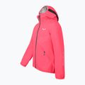 Kurtka przeciwdeszczowa dziecięca Salewa Aqua PTX calypso coral 5