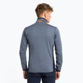 Bluza trekkingowa męska Salewa Puez Hybrid PL FZ navy blazer melange/fluo orange 3