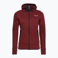 Bluza trekkingowa damska Salewa Lavaredo Hemp Hooded syrah 3