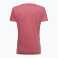 Koszulka trekkingowa damska Salewa Pure Box Dry mauvemood melange/syrah 2