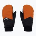 Rękawiczki trekkingowe dziecięce Salewa PTX/TWR Mittens black out/autumnal 3