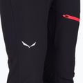 Spodnie softshell damskie Salewa Sella DST Lights black out/fluo coral 4