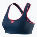 Biustonosz treningowy DYNAFIT Alpine Bra poseidon fluo coral 3