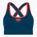 Biustonosz treningowy DYNAFIT Alpine Bra poseidon fluo coral
