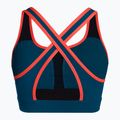 Biustonosz treningowy DYNAFIT Alpine Bra poseidon fluo coral 2