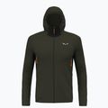 Bluza trekkingowa męska Salewa Lavaredo Hemp Hooded dark olive 4