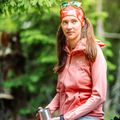 Bluza trekkingowa damska Salewa Puez Hybrid PL FZ Hoody lantana pink melange 3