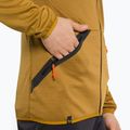 Bluza trekkingowa męska Salewa Puez Melange PL FZ Hoody golden brown melange 4
