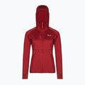 Bluza trekkingowa damska Salewa Agner Hybrid PL/DST FZ Hoody syrah melange