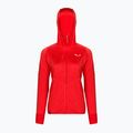 Bluza trekkingowa damska Salewa Agner Hybrid PL/DST FZ Hoody flame melange