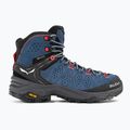 Buty trekkingowe damskie Salewa Alp Trainer 2 Mid GTX java blue/fluo coral 2