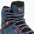 Buty trekkingowe damskie Salewa Alp Trainer 2 Mid GTX java blue/fluo coral 8