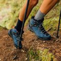 Buty trekkingowe damskie Salewa Alp Trainer 2 Mid GTX java blue/fluo coral 11