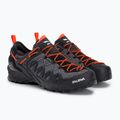 Buty podejściowe męskie Salewa Wildfire Edge GTX onyx/black 4