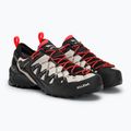 Buty podejściowe damskie Salewa Wildfire Edge GTX oatmeal/black 4