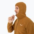 Bluza trekkingowa męska Salewa Nuvolo PL golden brown melange 4