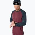 Longsleeve do biegania męski DYNAFIT Alpine Pro burgundy