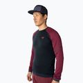 Longsleeve trekkingowy męski DYNAFIT Speed Polartec burgundy 4