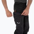 Spodnie softshell męskie Salewa Sella DST Hyb black out 4