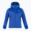 Bluza trekkingowa dziecięca Salewa Agner Melange PL FZ Hoody electric