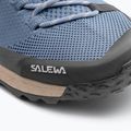 Buty turystyczne męskie Salewa Puez Knit Mid Ptx java blue/black 6