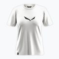 Koszulka damska Salewa Solid Dry white new logo