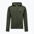 Bluza trekkingowa męska Salewa Puez Rocca Polarlite Hood dark olive 5