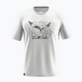 Koszulka męska Salewa Eagle Geometric optical white