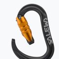 Karabinek Salewa Ortles Hms C.3 black/orange 2