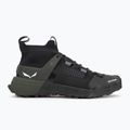 Buty podejściowe męskie Salewa Wildfire Nxt Knit onyx/dark olive 2