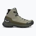 Buty trekkingowe męskie Salewa Puez Leather Mid Ptx shadow/dark olive 2