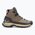 Buty trekkingowe damskie Salewa Puez Leather Mid Ptx bungee cord/onyx 2