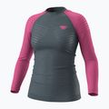 Bluza termoaktywna damska DYNAFIT Tour Light Merino magenta 4