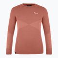 Bluza termoaktywna dziecięca Salewa Zebru Med Warm AMR etruscan red
