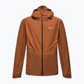Kurtka przeciwwiatrowa męska Salewa Pedroc Wind Hood bombay brown 8