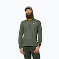 Longsleeve męski Salewa Pedroc Dry Wind Half Zip Tee faded green