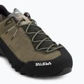 Buty podejściowe męskie Salewa Wildfire Leather 2 GTX faded green/black 7