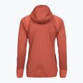 Bluza trekkingowa damska Salewa Agner Hybrid PL/DST FZ Hoody etruscan red melange 2