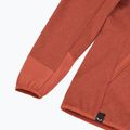 Bluza trekkingowa damska Salewa Agner Hybrid PL/DST FZ Hoody etruscan red melange 4