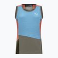 Tank top trekkingowy damski Salewa Puez Sporty Dry morning blue multi
