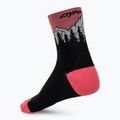 Skarpety DYNAFIT Traverse Mid black out ultra coral/6a10 2