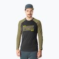Longsleeve do biegania męski DYNAFIT 24/7 military green/0910